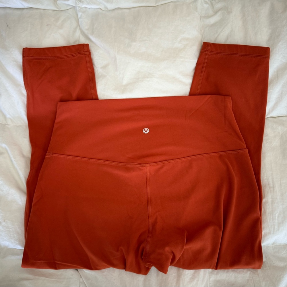 lululemon athletica Rust Leggings